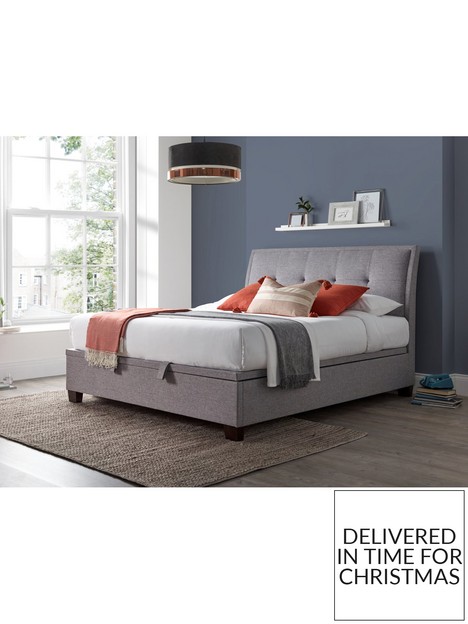 very-home-livingstone-ottoman-storagenbspbed-frame-with-mattress-offer-buy-amp-save-grey