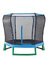Image thumbnail 1 of 3 of Plum 7ft Blue Trampoline and Enclosure