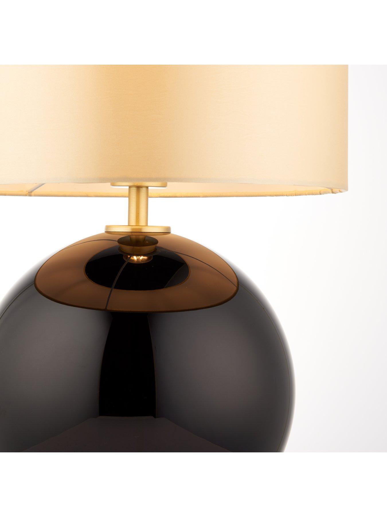 Image 3 of 3 of The Very Collection Tatiana Glass Table Lamp