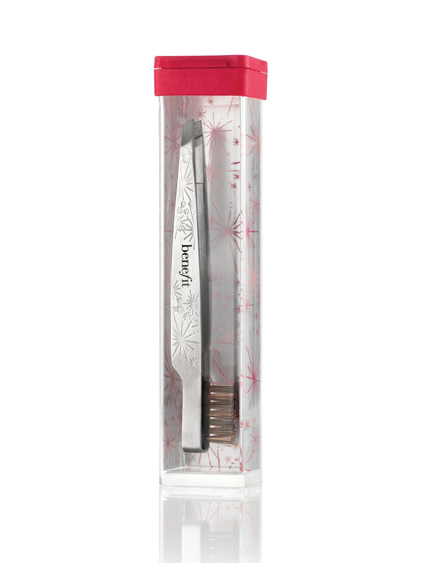 undefined Slanted Tweezer with Grooming Brush