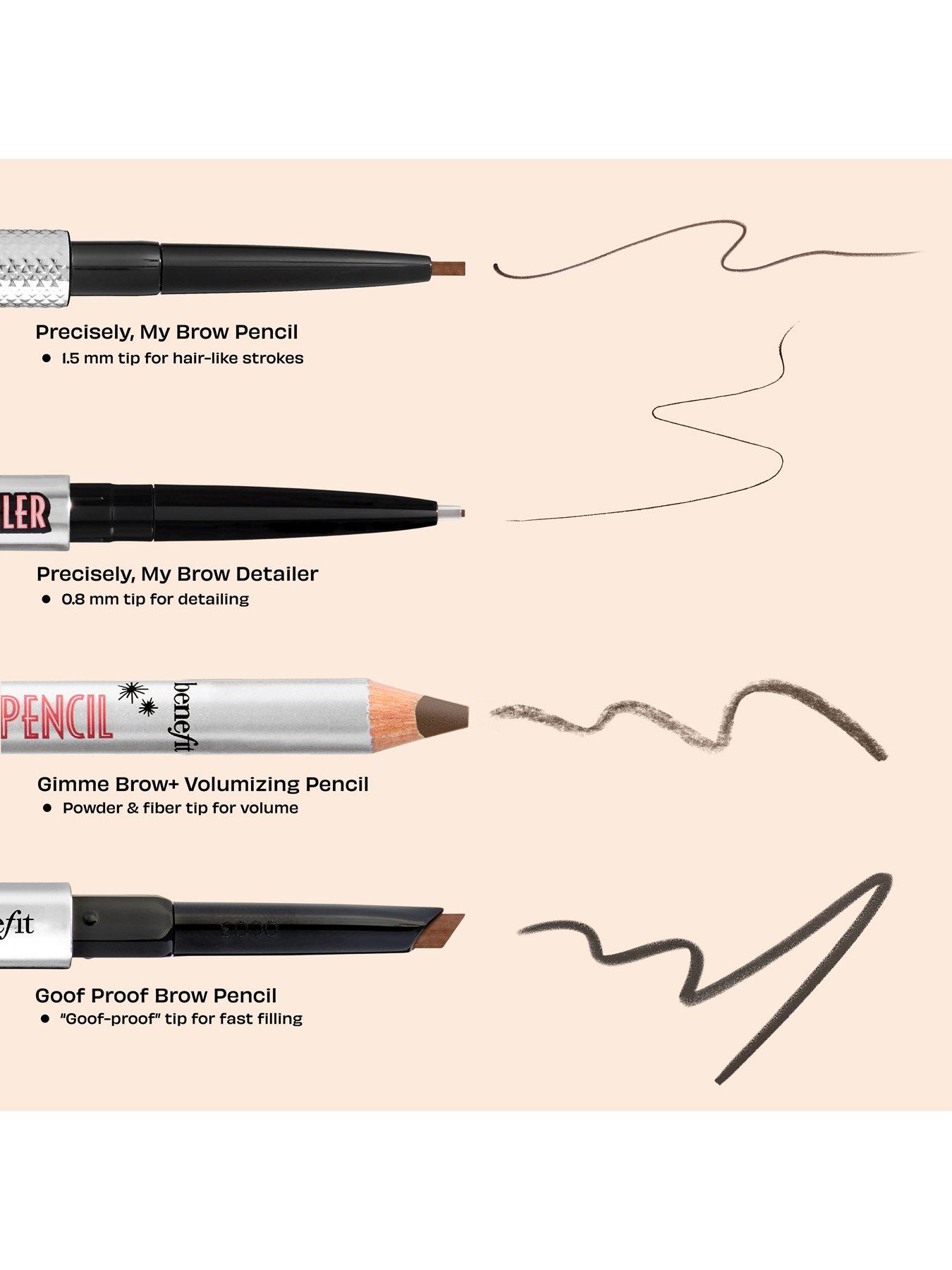 Image 7 of 8 of Benefit Precisely, My Brow Pencil 1.5mm-Tip Ultra-Fine eyebrow Pencil Mini