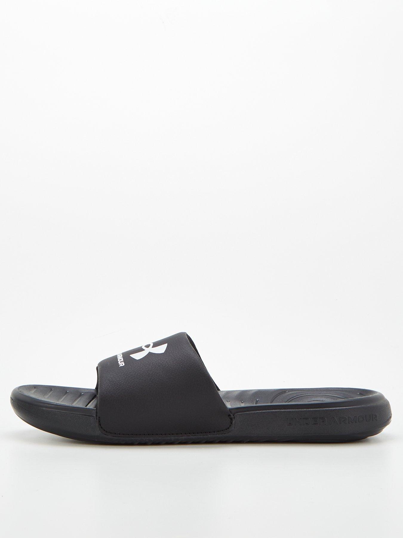 Under armour shop slides sale