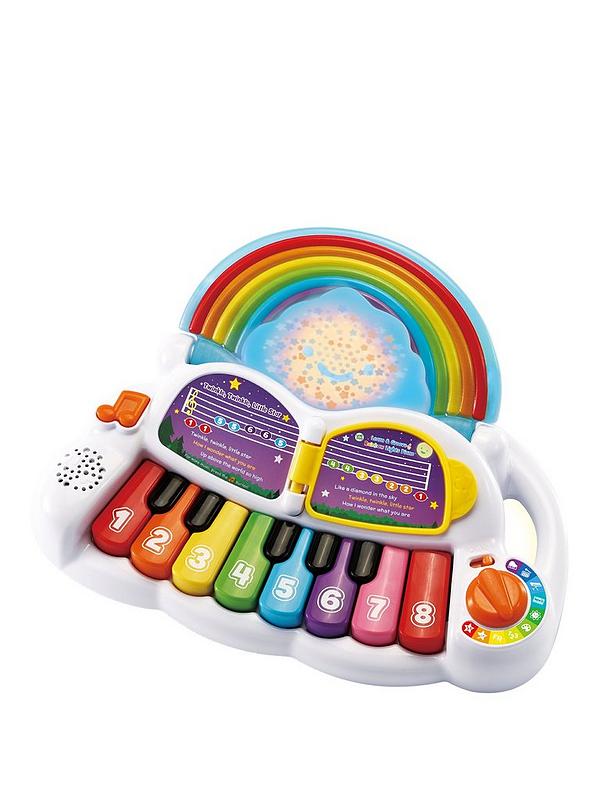 Image 1 of 7 of LeapFrog Learn &amp; Groove Rainbow Lights Piano