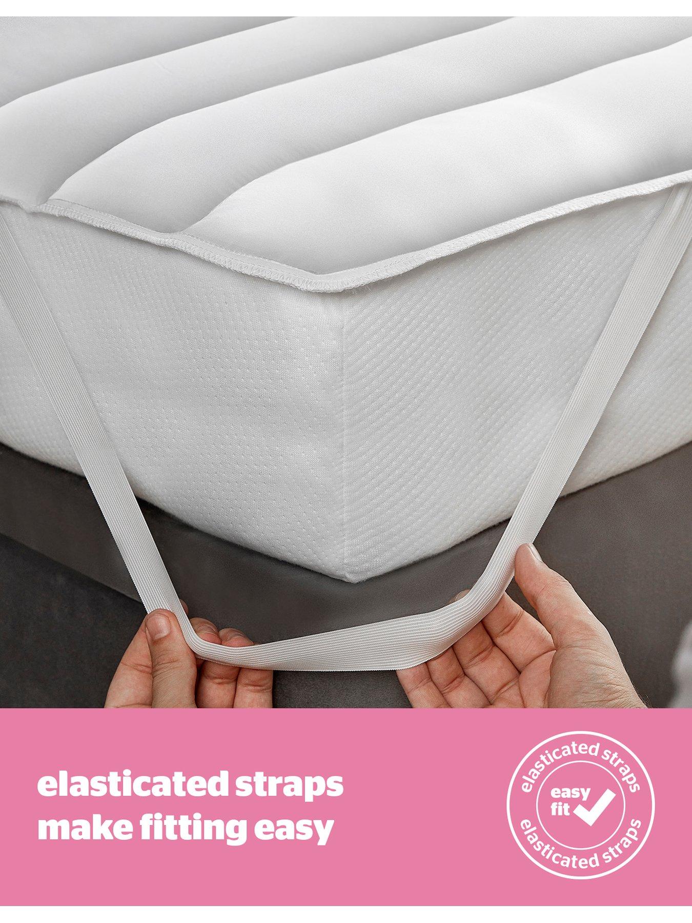 Image 4 of 7 of Silentnight Quilted Deep Mattress Protector