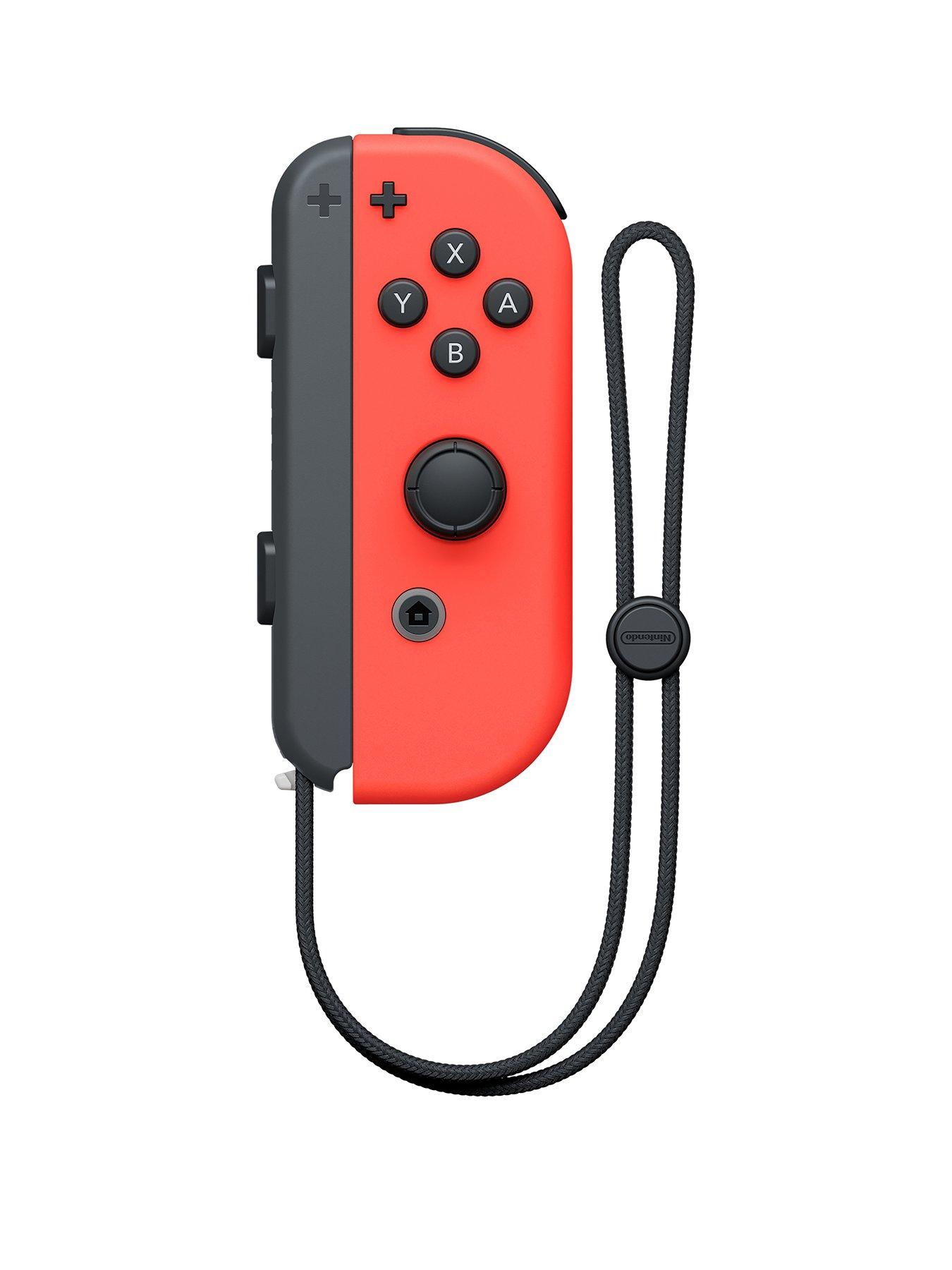 Joy-Con Right Controller - Gamepad, Wireless (Neon Red)