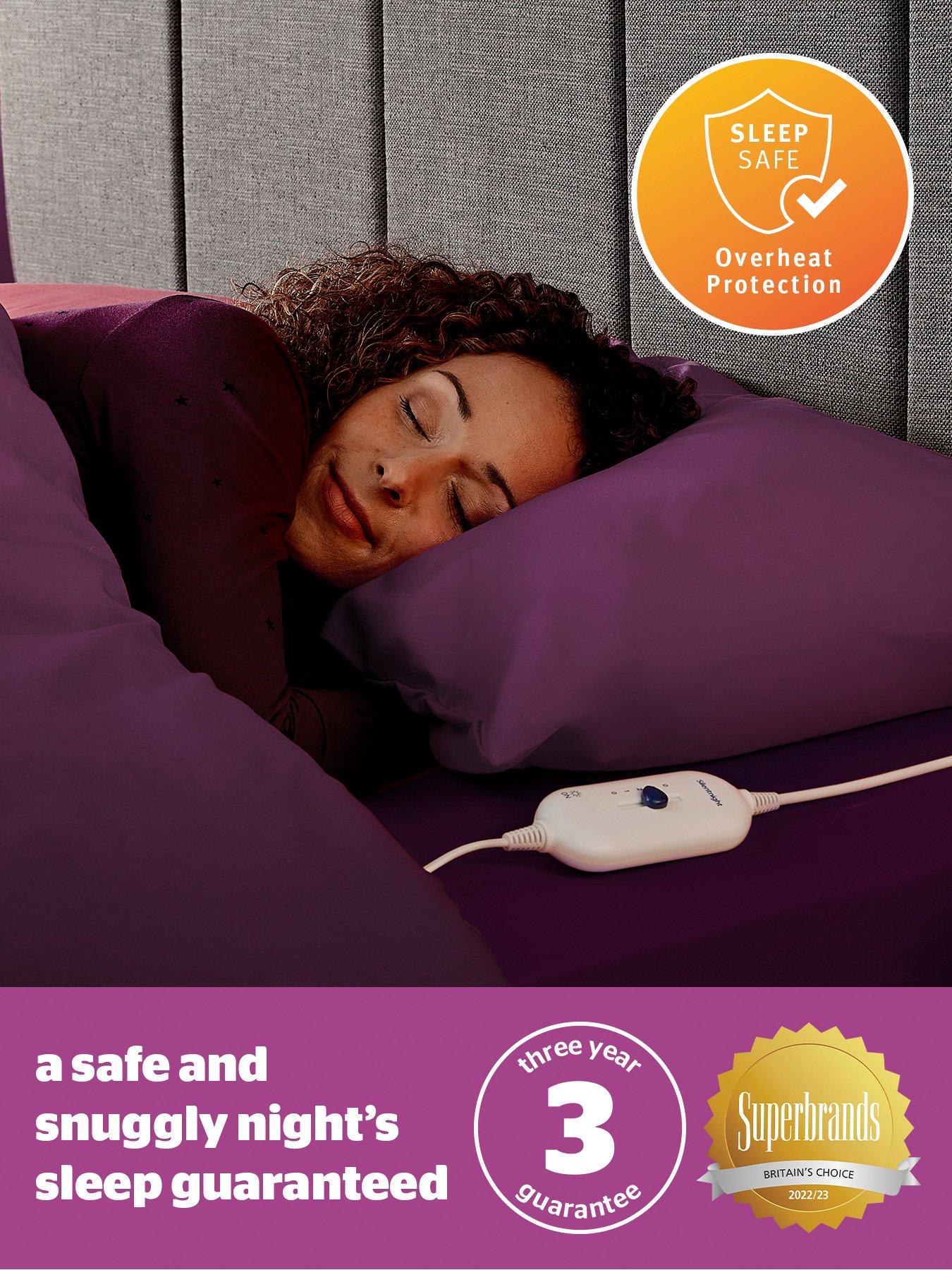 Silentnight fleece electric blanket hotsell