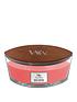  image of woodwick-ellipse-scented-candle-melon-pink-quartz-with-crackling-wick