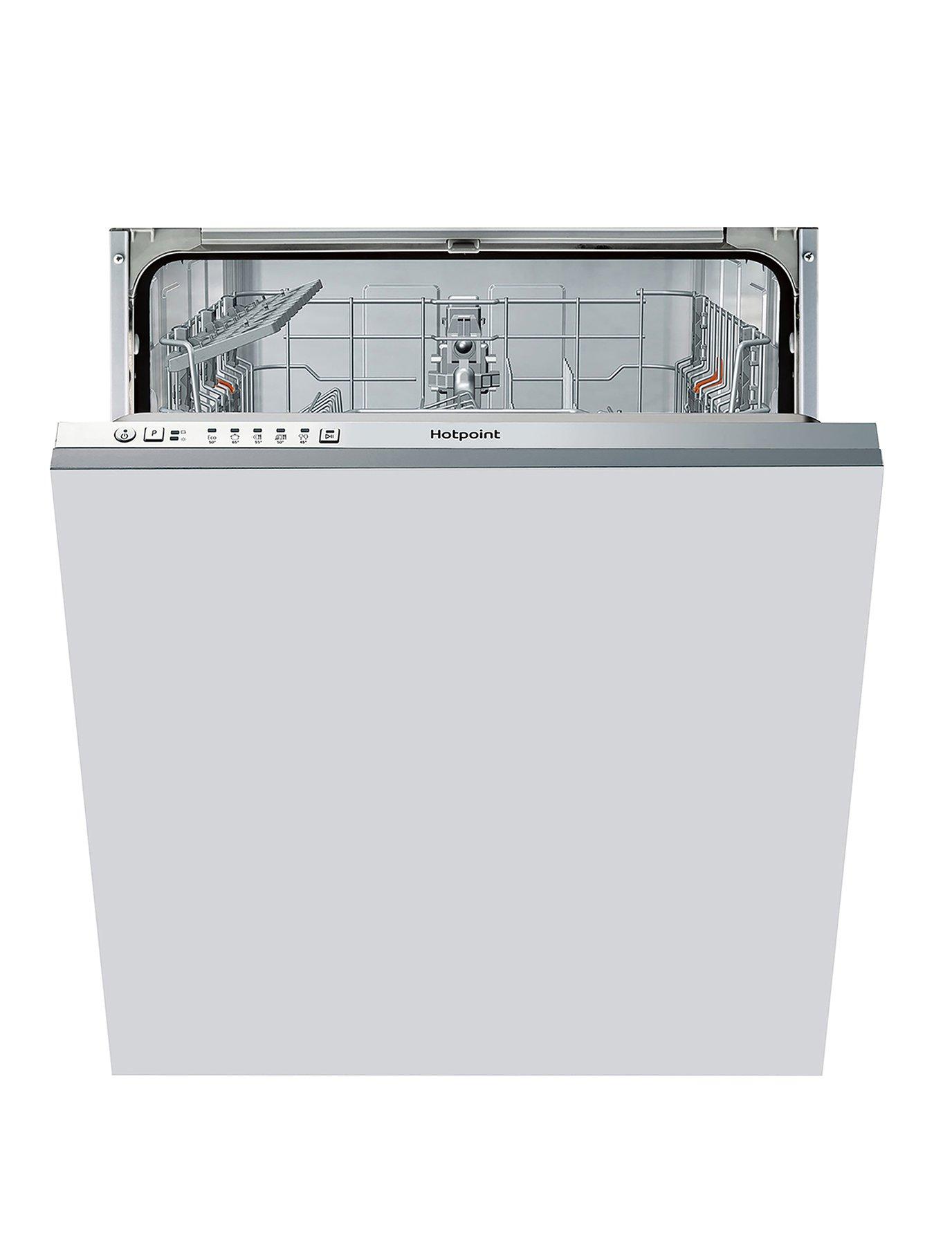 Hotpoint HIE2B19UK BuiltIn 13Place, FullSize Dishwasher Silver