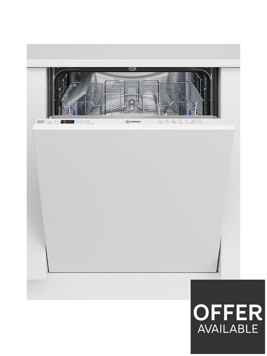 front image of indesit-dic3b16uk-built-in-13-place-full-size-dishwasher-white