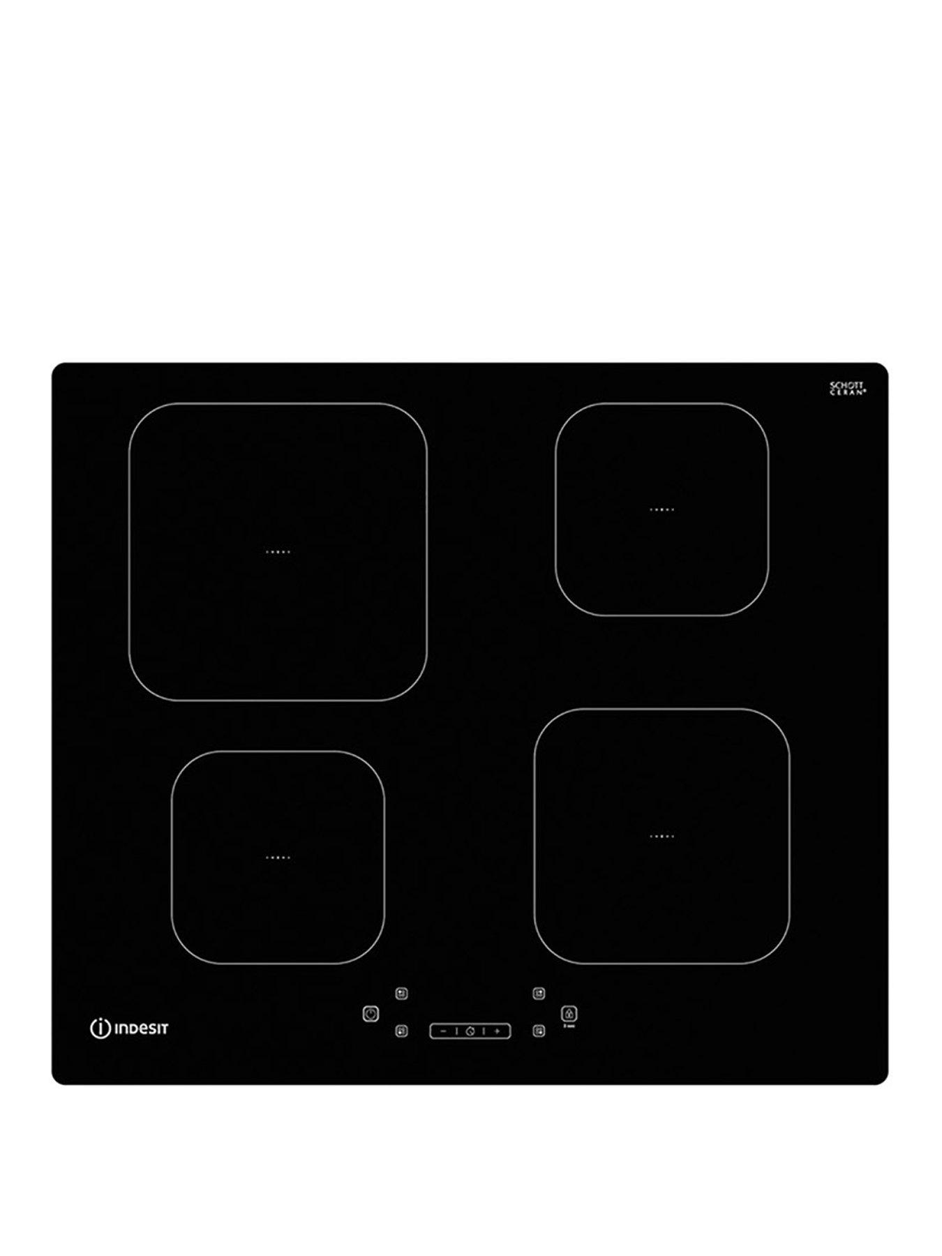 Indesit IS83Q60NE 60cm Wide Built-In Induction Hob - Black