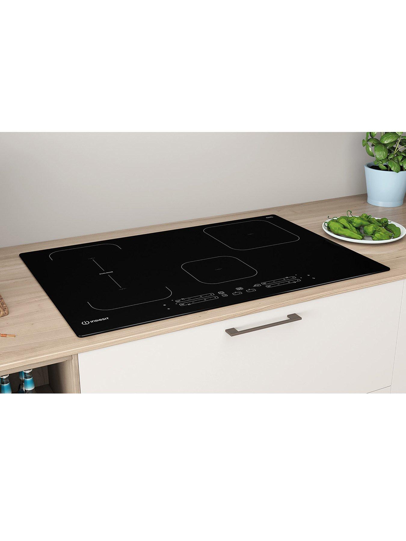 Image 4 of 7 of Indesit IB21B77NE Built-In 77cm Width Induction Hob - Black