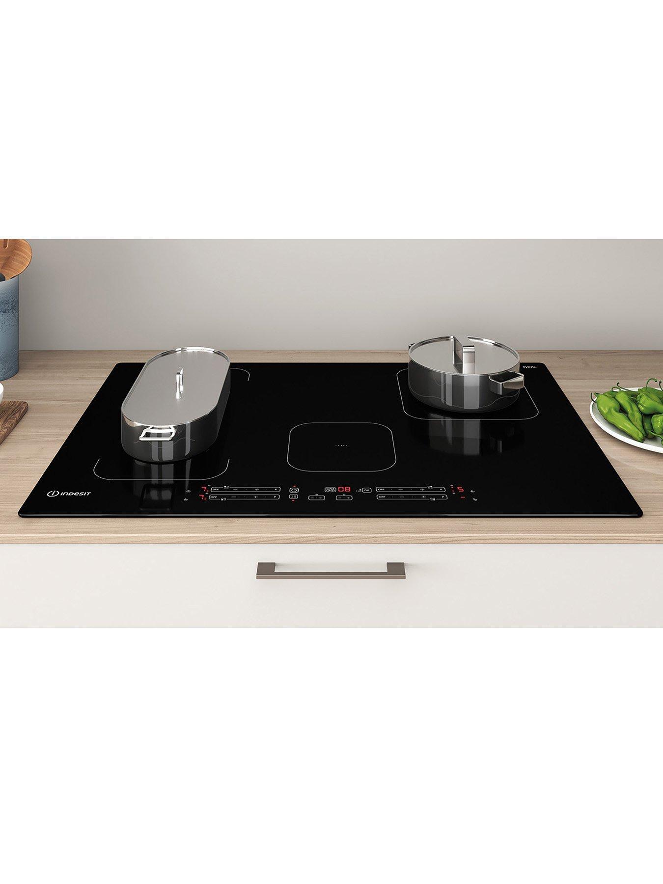 Image 5 of 7 of Indesit IB21B77NE Built-In 77cm Width Induction Hob - Black