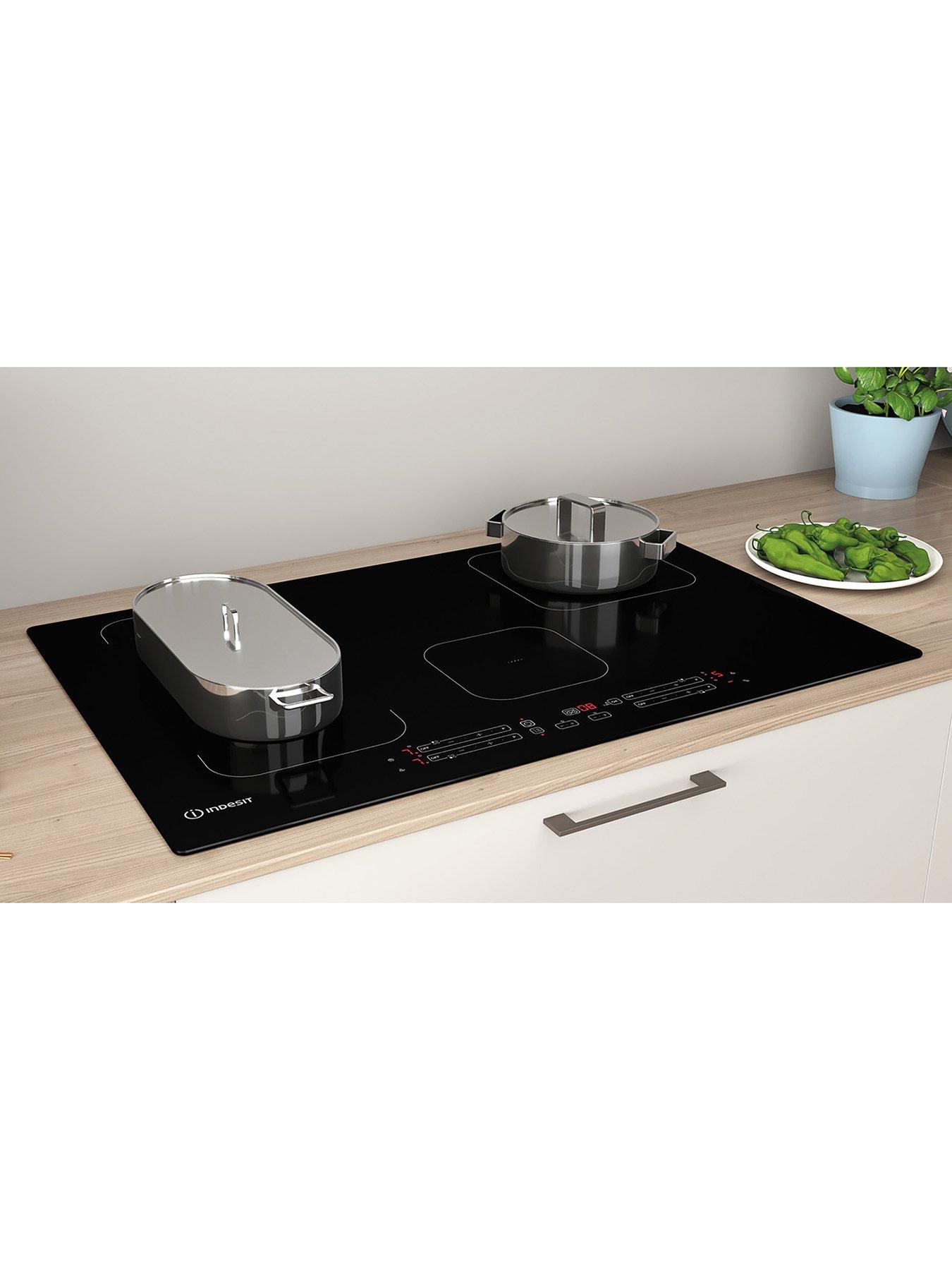 Image 6 of 7 of Indesit IB21B77NE Built-In 77cm Width Induction Hob - Black