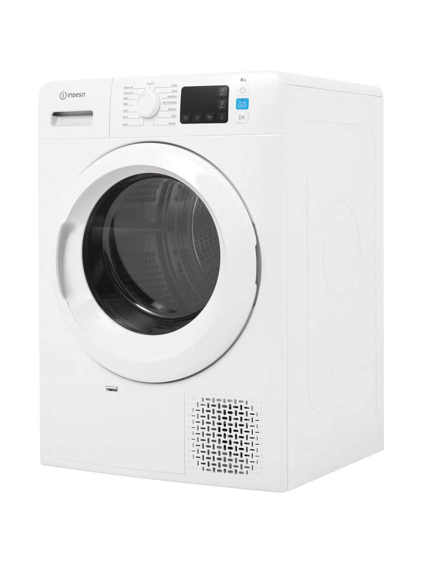 Image 2 of 6 of Indesit YTM1182XUK 8kg Load, Heat Pump Tumble Dryer - White