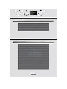Hotpoint Dd2540Wh Built-In 60Cm Width, Electric Double Oven - White - Oven Only