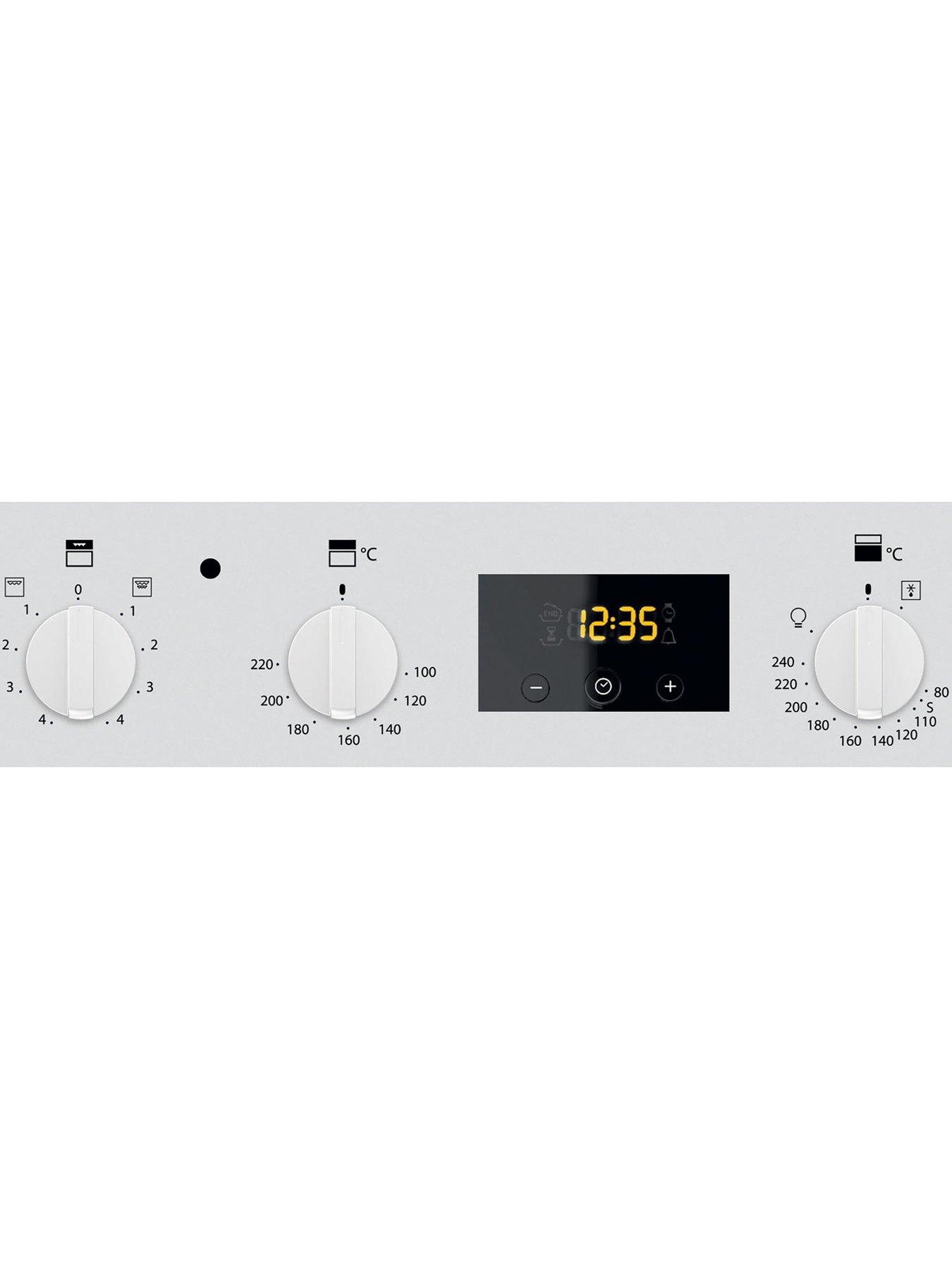 Image 6 of 7 of Hotpoint DD2540WH Built-In 60cm Width, Electric Double Oven - White