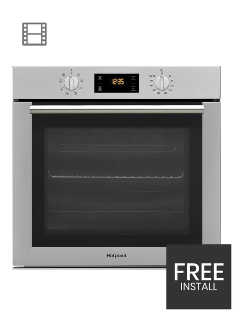 hotpoint-sa4544hix-built-in-60cm-width-electric-single-oven-stainless-steel