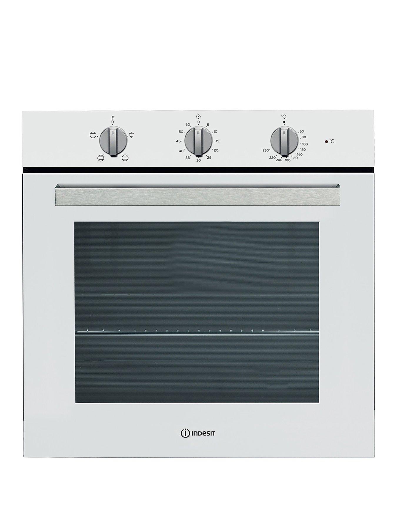 Indesit Aria Ifw6230Whuk Built-In 60Cm Width, Electric Single Oven - White - Oven With Installation