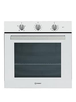 Indesit Aria Ifw6230Whuk Built-In 60Cm Width Electric Single Oven - White - Oven With Installation