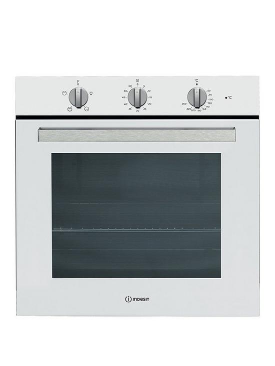 front image of indesit-arianbspifw6230whuk-built-in-60cm-width-electric-single-oven-white