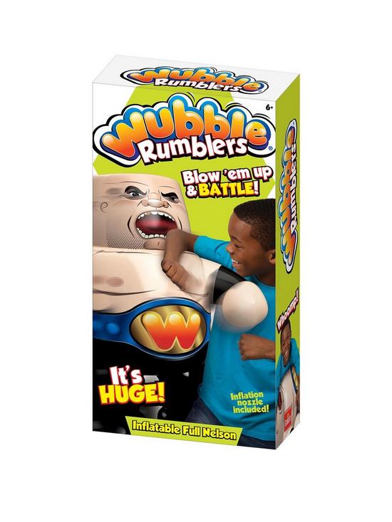 front image of wubble-ball-wubble-rumblers-wrestler