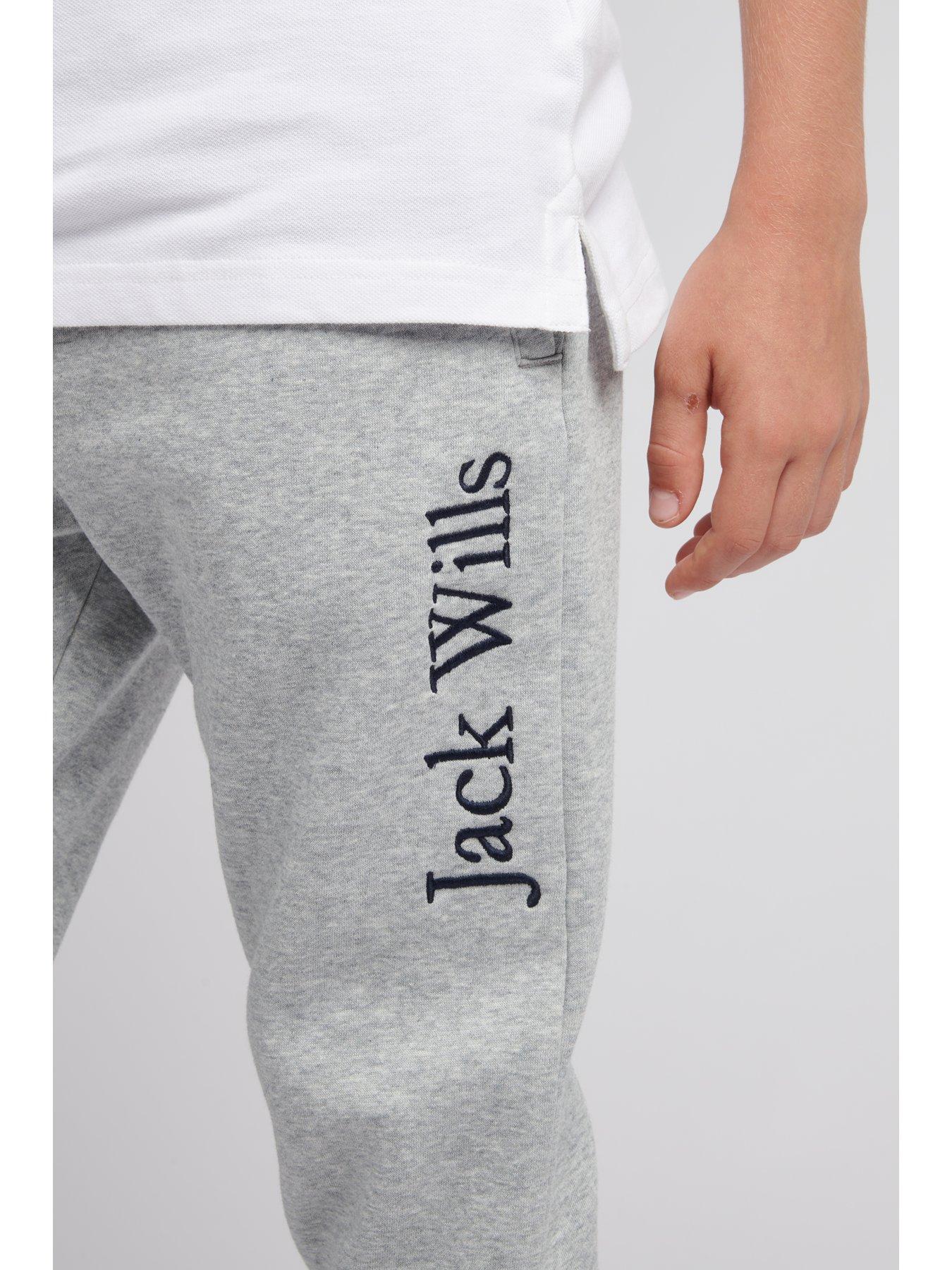 Boys Joggers Grey Marl