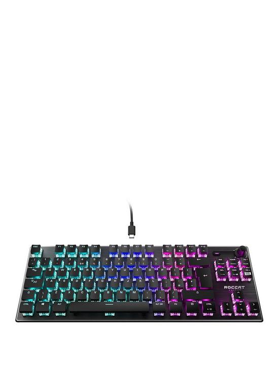 stillFront image of roccat-vulcan-tkl-aimo-linear-switch-uk-layout-eu-packaging