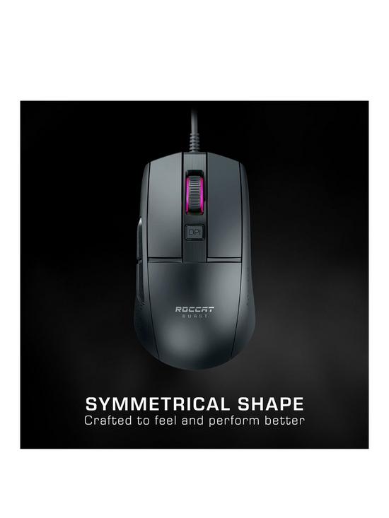 stillFront image of roccat-burst-core-optical-wired-gaming-mouse-black