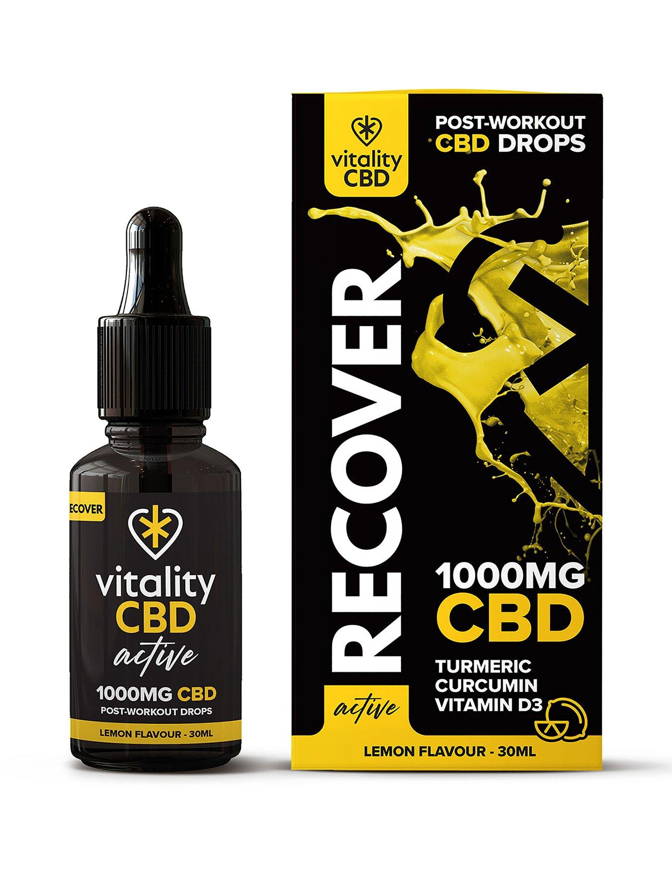 Vitality CBD Active Recover Lemon Drops 1000mg | very.co.uk