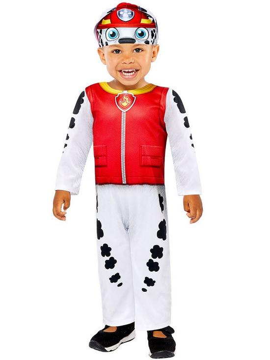 front image of paw-patrol-babynbspmarshall-costume
