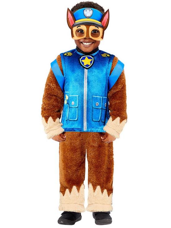 front image of paw-patrol-deluxe-chase-costume
