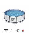 Image thumbnail 3 of 5 of Bestway 12ft Steel Pro MAX Frame Pool Set, Filter Pump with Ladder