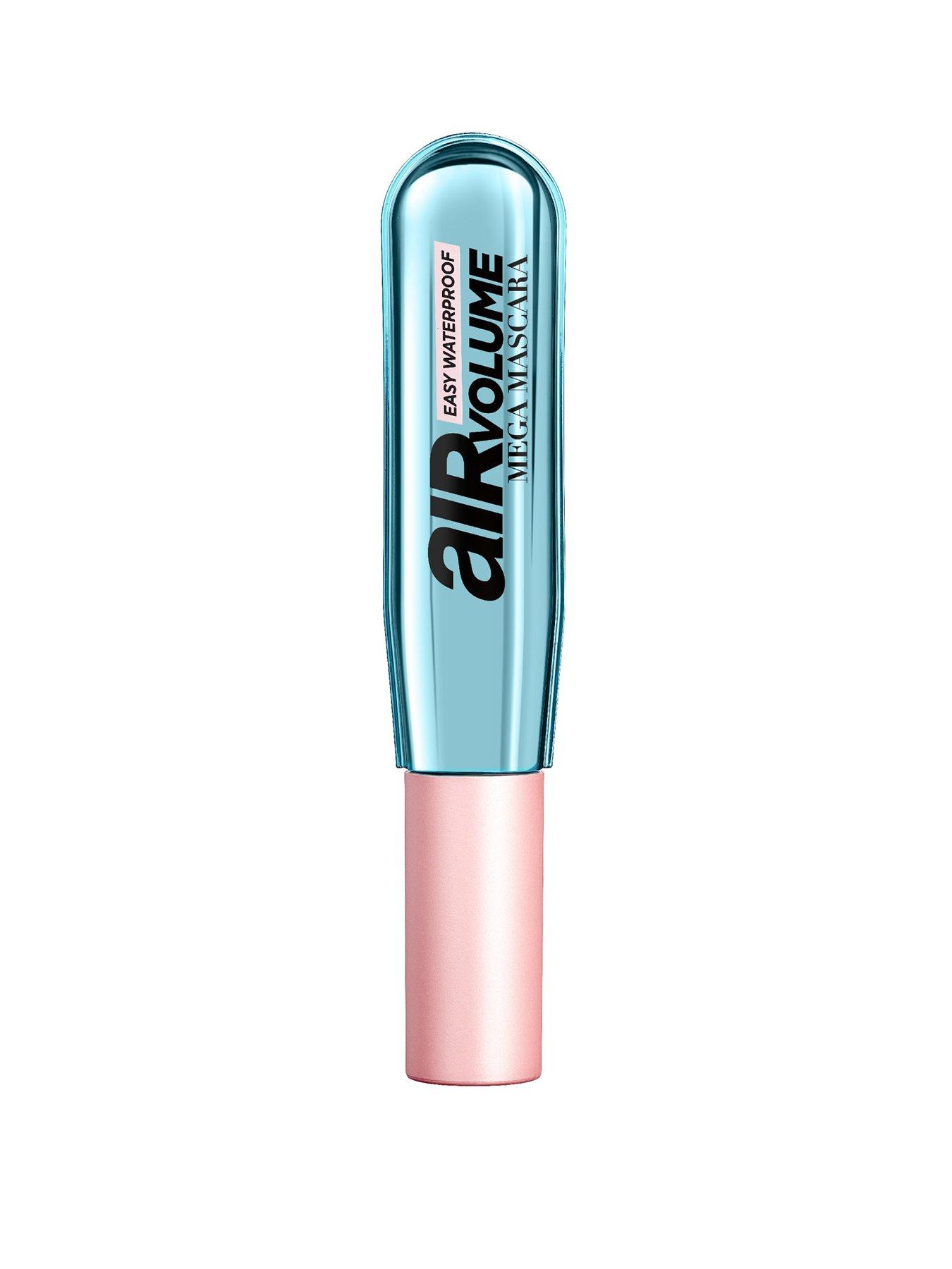 L'Oreal Paris Air Volume Mega Mascara, Easy Waterproof, Smudgeproof And Flake Resistant, Easy Warm Water Removal, Black