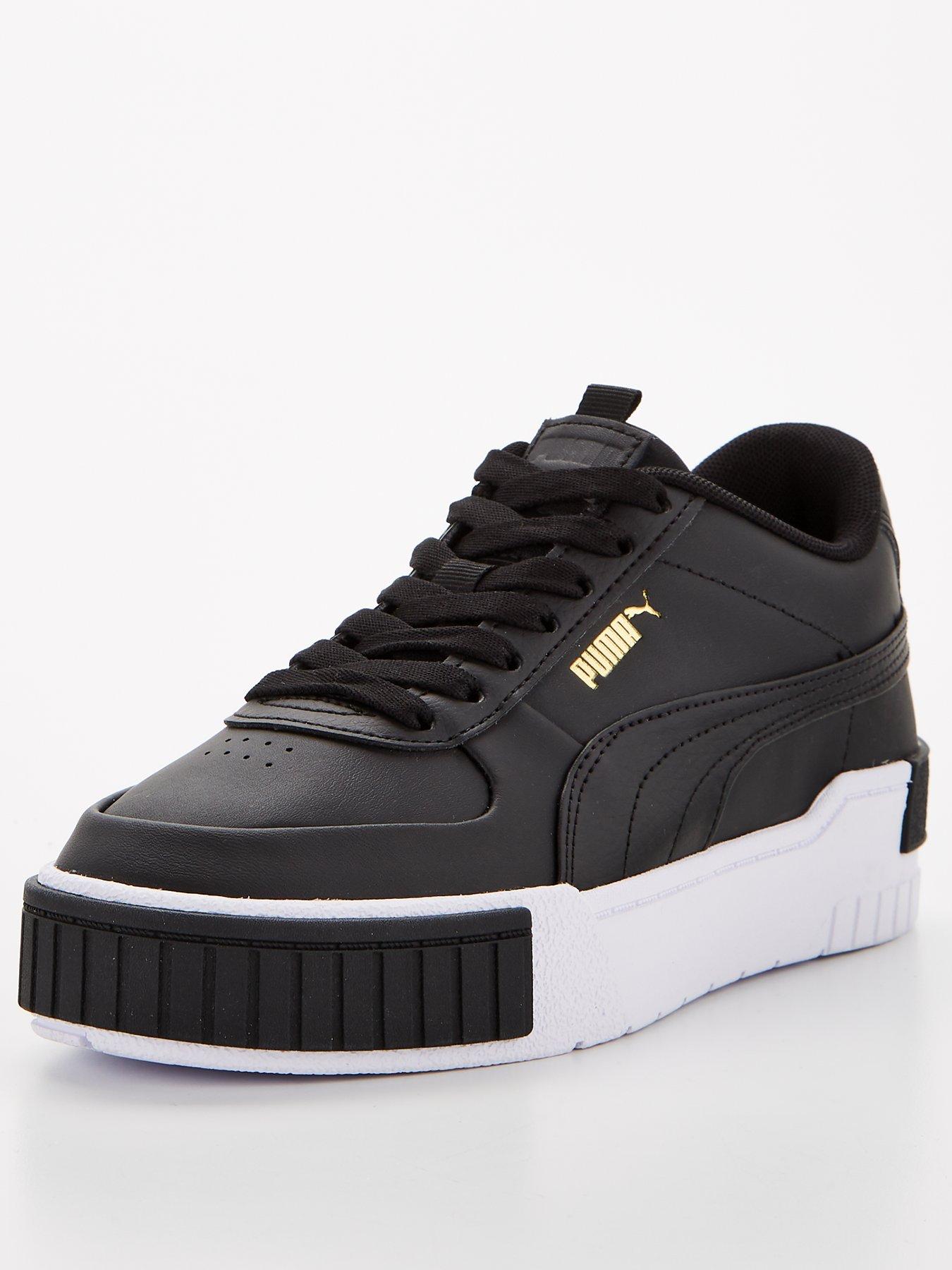 junior black puma trainers