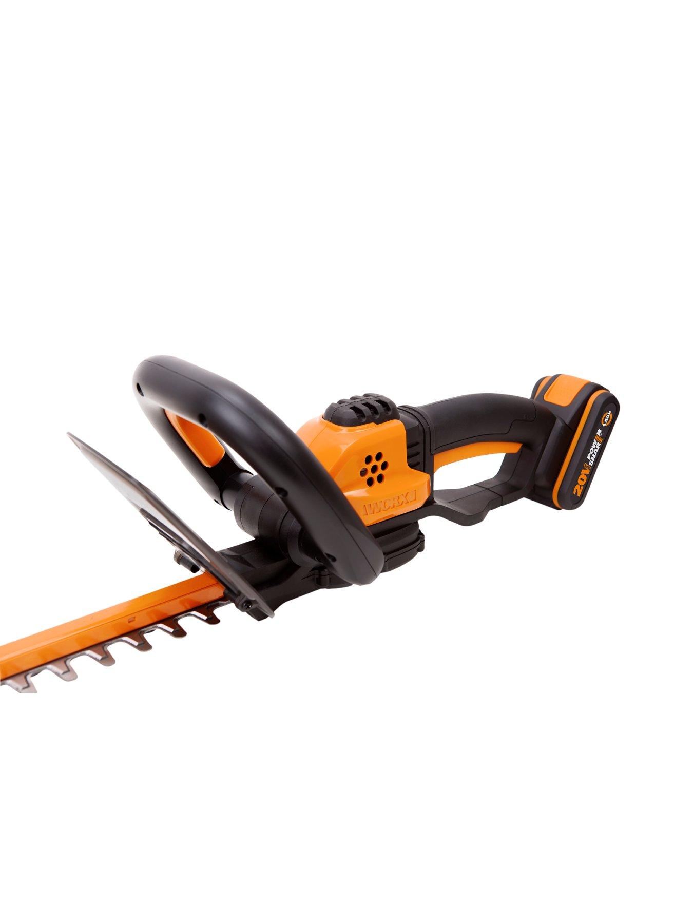 Image 3 of 5 of Worx 20V 45cm Cordless Hedge Trimmer with x2 2.0Ah Batteries &amp; Charger