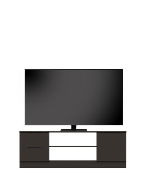 bilbao-ready-assemblednbsphigh-gloss-tv-unit-graphite-fits-up-to-65-inch-tv