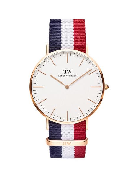 daniel-wellington-daniel-wellington-cambridge-white-and-rose-gold-detail-40mm-dial-red-white-and-blue-stripe-nato-strap-watch