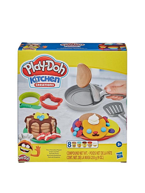 Image 1 of 4 of Play-Doh Kitchen Creations Flip 'n Pancakes Playset