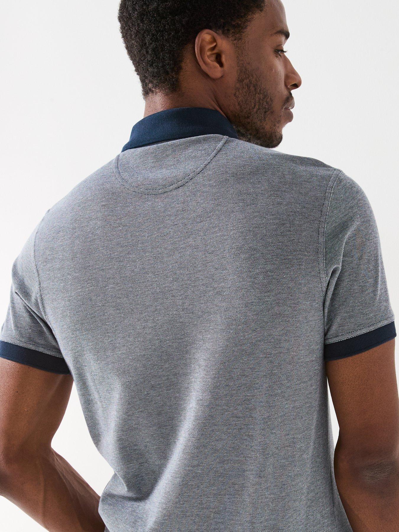 Image 6 of 6 of Barbour Sports Mix Polo Shirt - Blue
