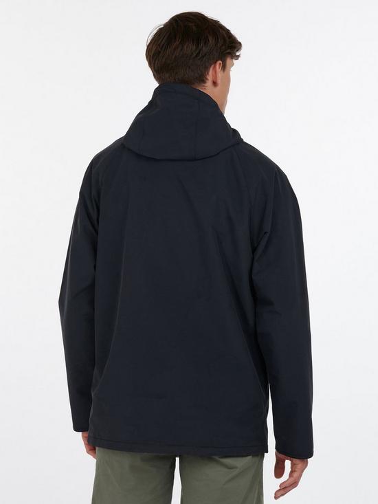 stillFront image of barbour-bobbin-waterproof-hooded-jacket-navynbsp