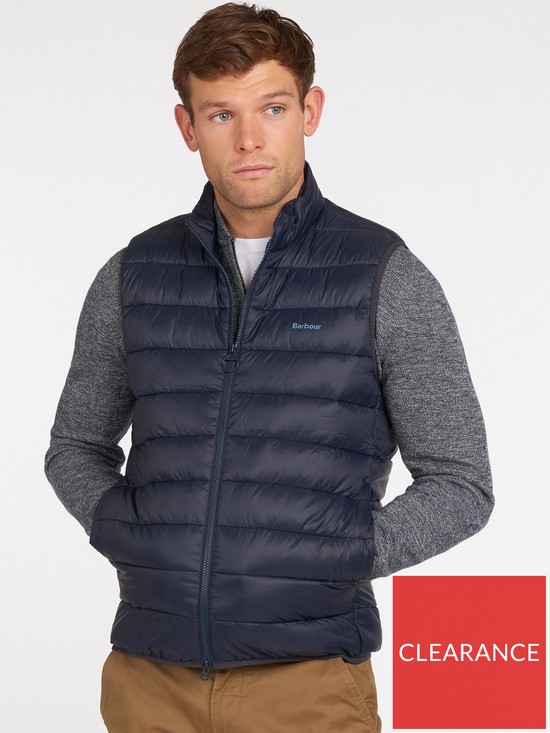 front image of barbour-bretby-quilted-gilet-navy