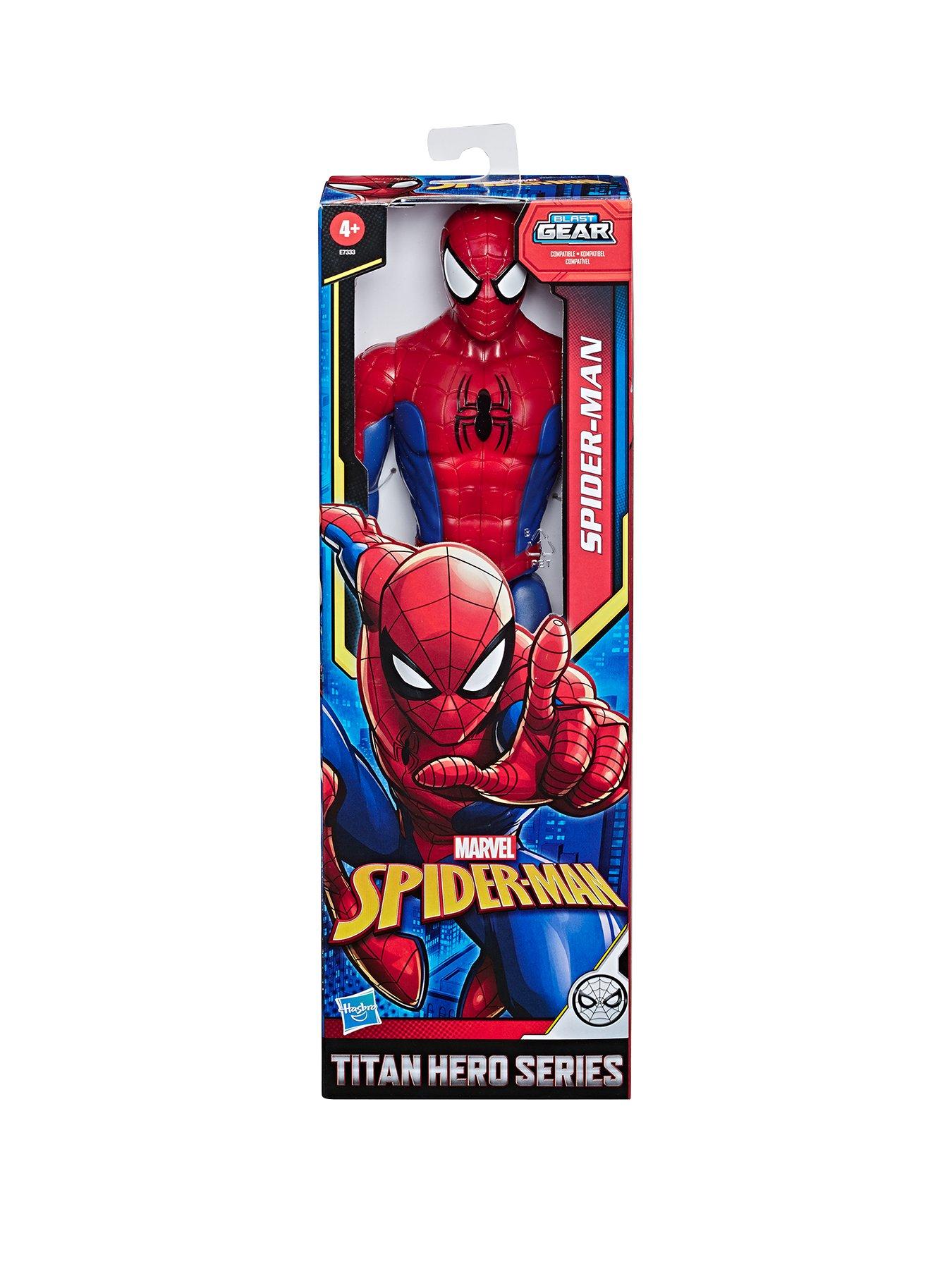 Marvel Spider-Man Titan Hero Series 30-Cm Iron Spider Integration Suit  Action Figure Toy, Inspired by Spider-Man Movie, for Kids Ages 4 and Up