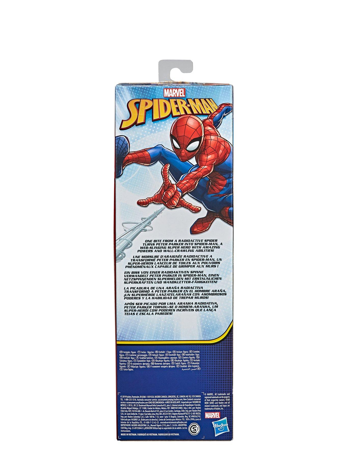 Marvel Spider-Man Titan Hero Series 30-Cm Iron Spider Integration Suit  Action Figure Toy, Inspired by Spider-Man Movie, for Kids Ages 4 and Up