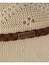  image of barbour-flowerdale-trilby-hat-cream