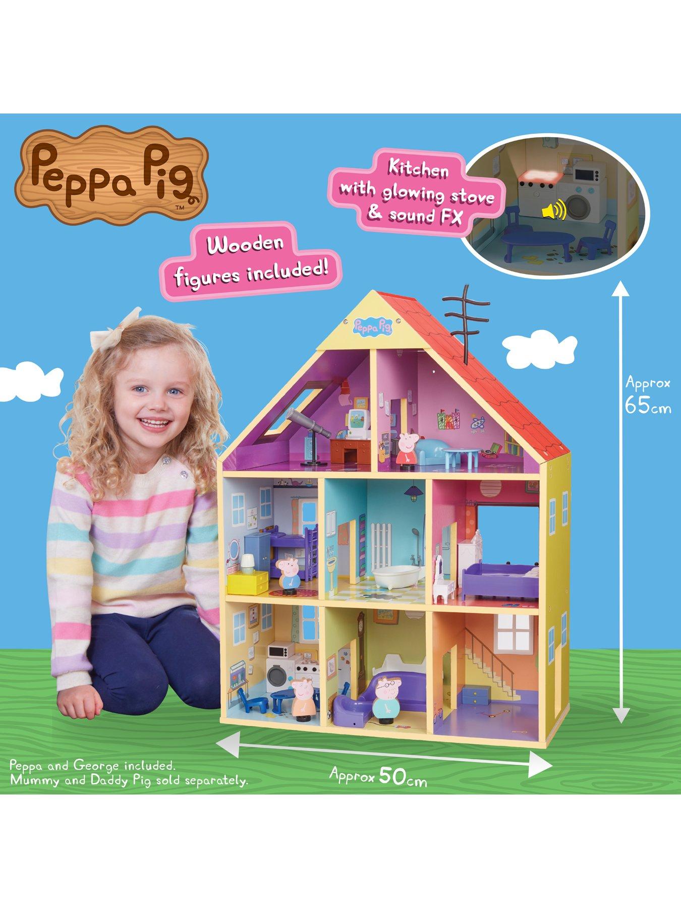 Peppa Pig Peppa S Wooden Playhouse Very