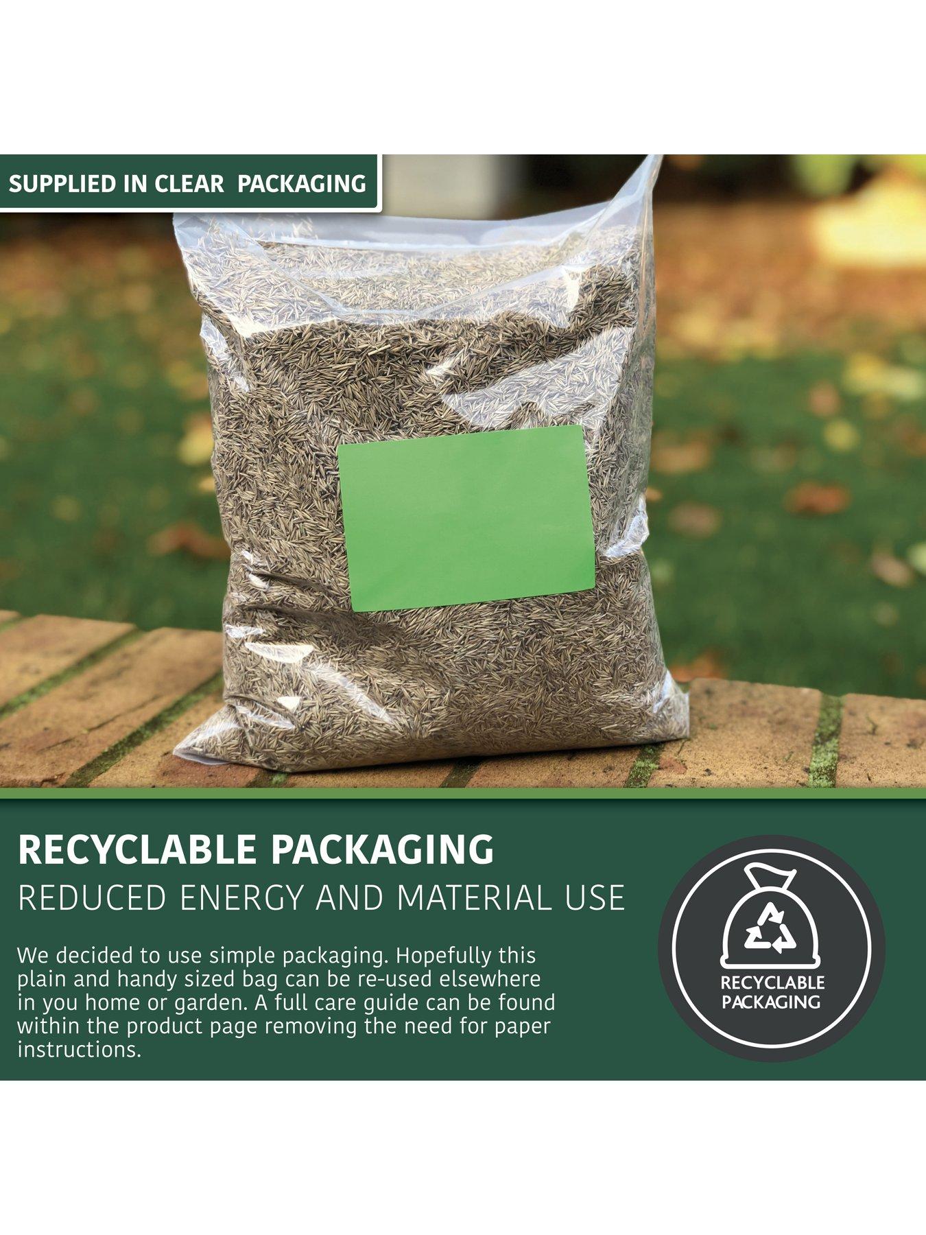 Image 5 of 5 of You Garden Multi Purpose &amp; Hard-Wearing Grass Seed Mix Back Lawn 1kg