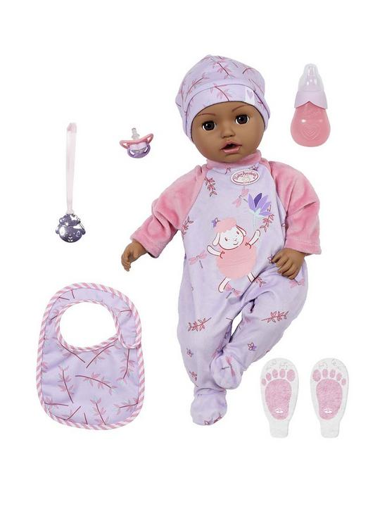 front image of baby-annabell-leah-43cm