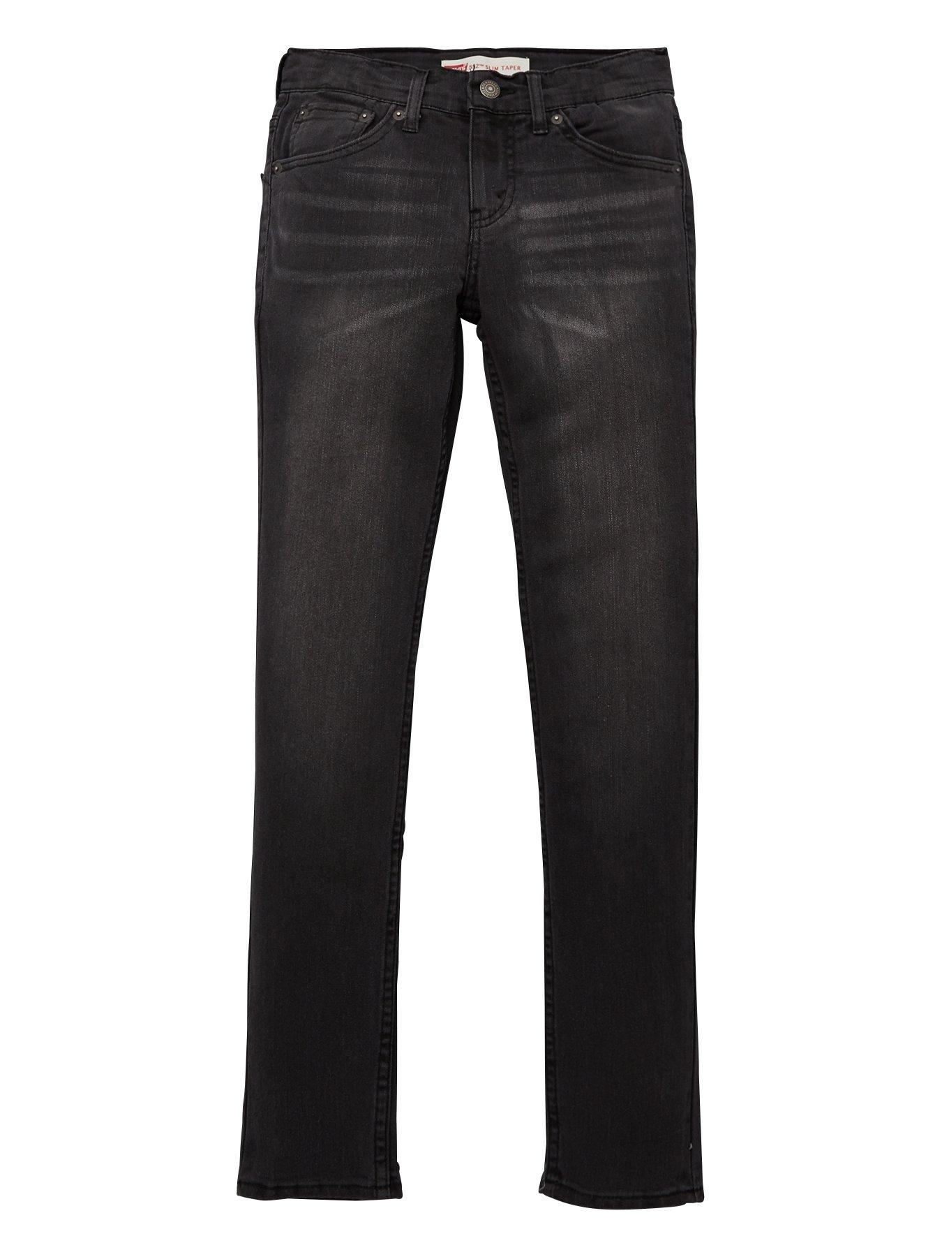 charcoal grey levi jeans