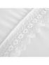  image of catherine-lansfield-delicate-lace-duvet-covernbspset-white