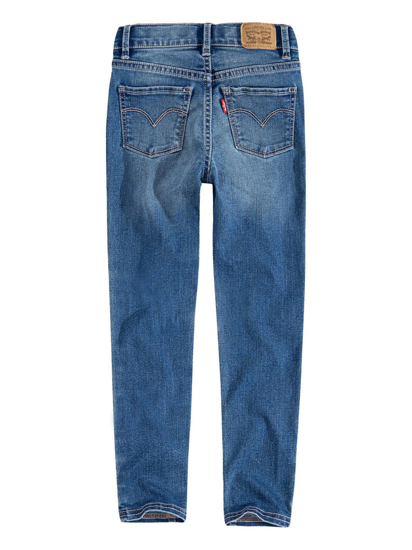 Image 4 of 4 of Levi's Girls 710&trade; Super Skinny Jean - Light Wash